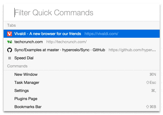 Vivaldi - Quick Comments