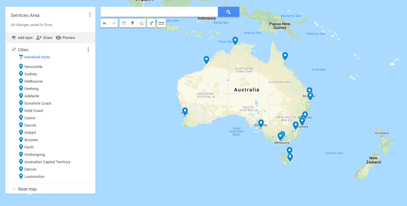 Google Maps - Custom Maps