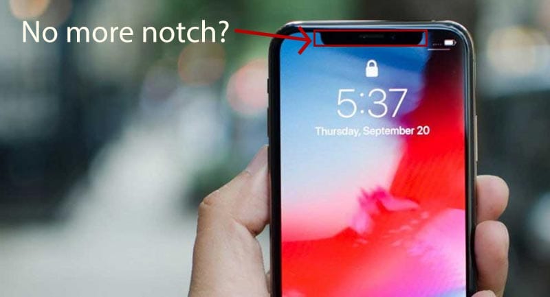 IPhone Notch possibilty IPhone Notch possibilty