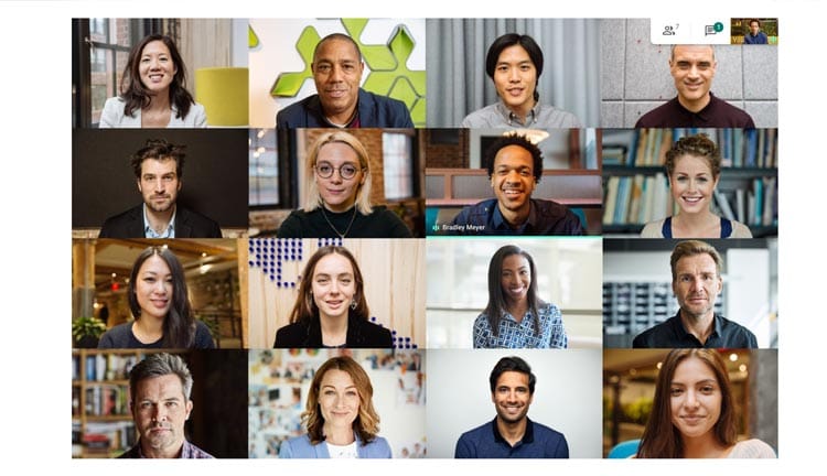 Google Meet Layout Improved for Presentations