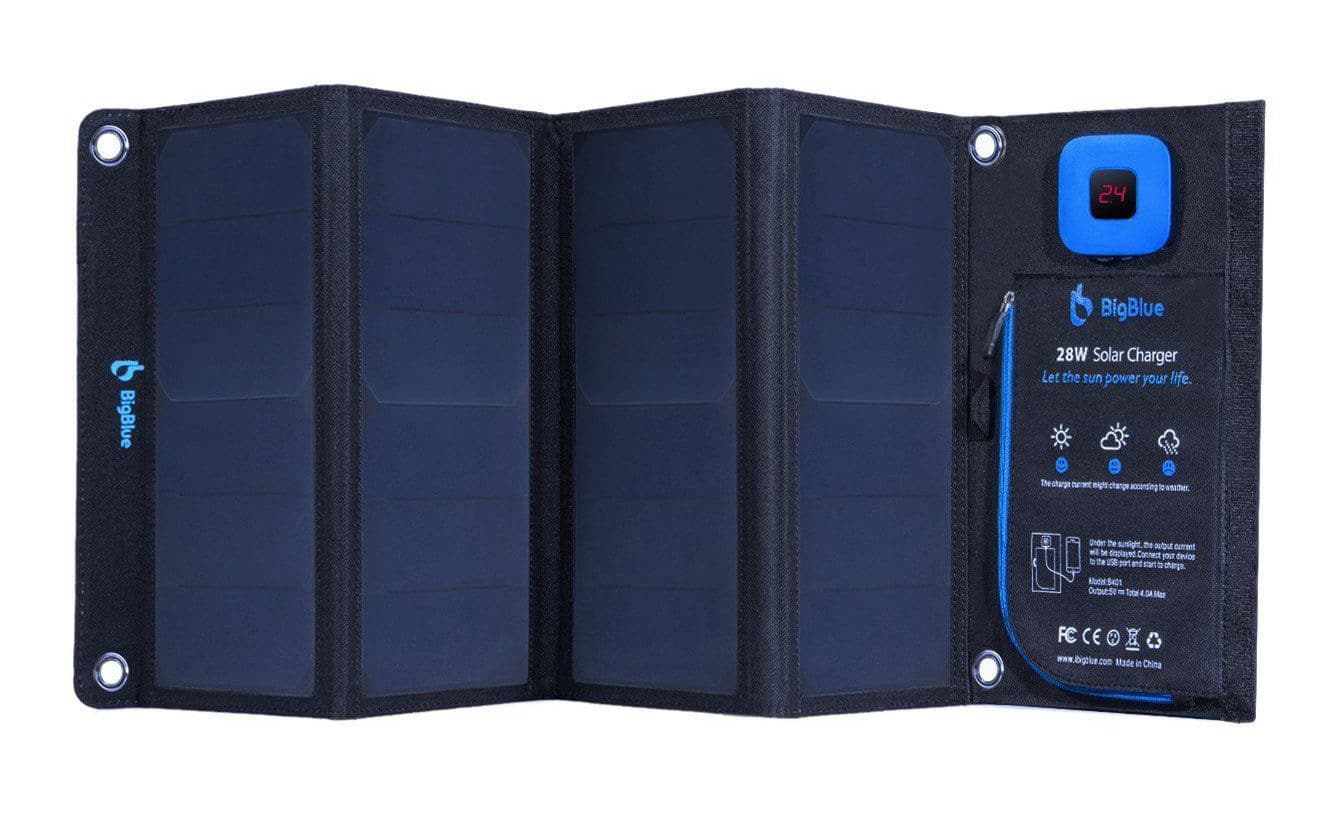 BigBlue 5V 28W Solar Charger