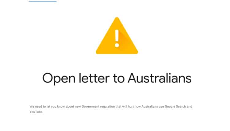 Should Google and Facebook pay for news in Australia