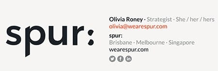 example email signautre gender pronouns