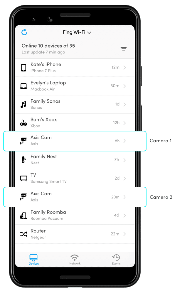 Airbnb hidden camera wifi list
