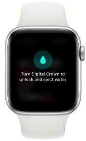 apple watch water unlock