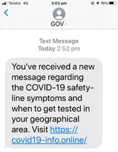 Fake mygov phishing scam