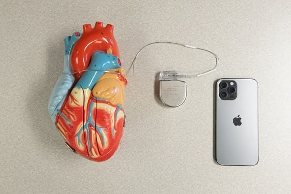 iPhone deactivate heart defibrillator