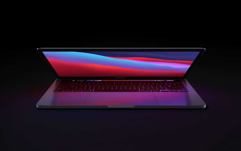 An overview of the MacBook Pro with the new M1 Chip