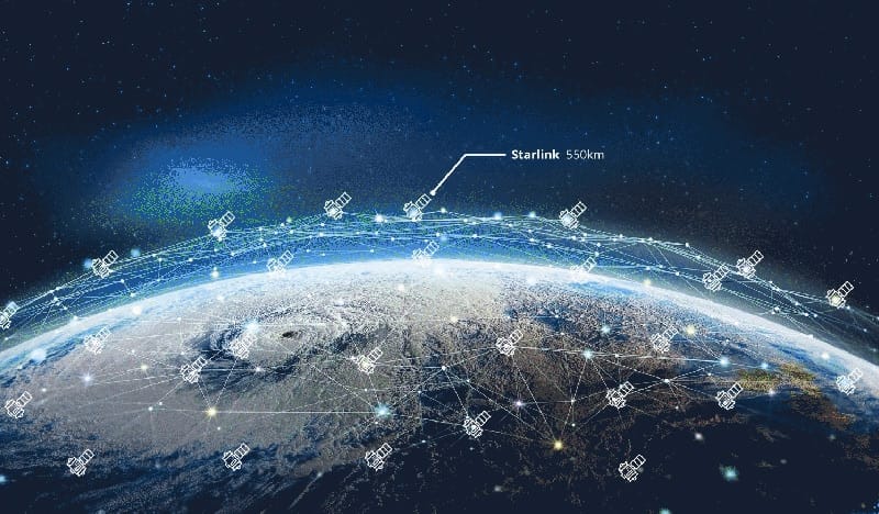 Starlink Satellite in Australia