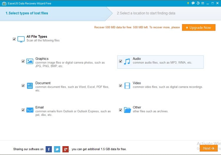 EaseUS Data Recovery Wizard