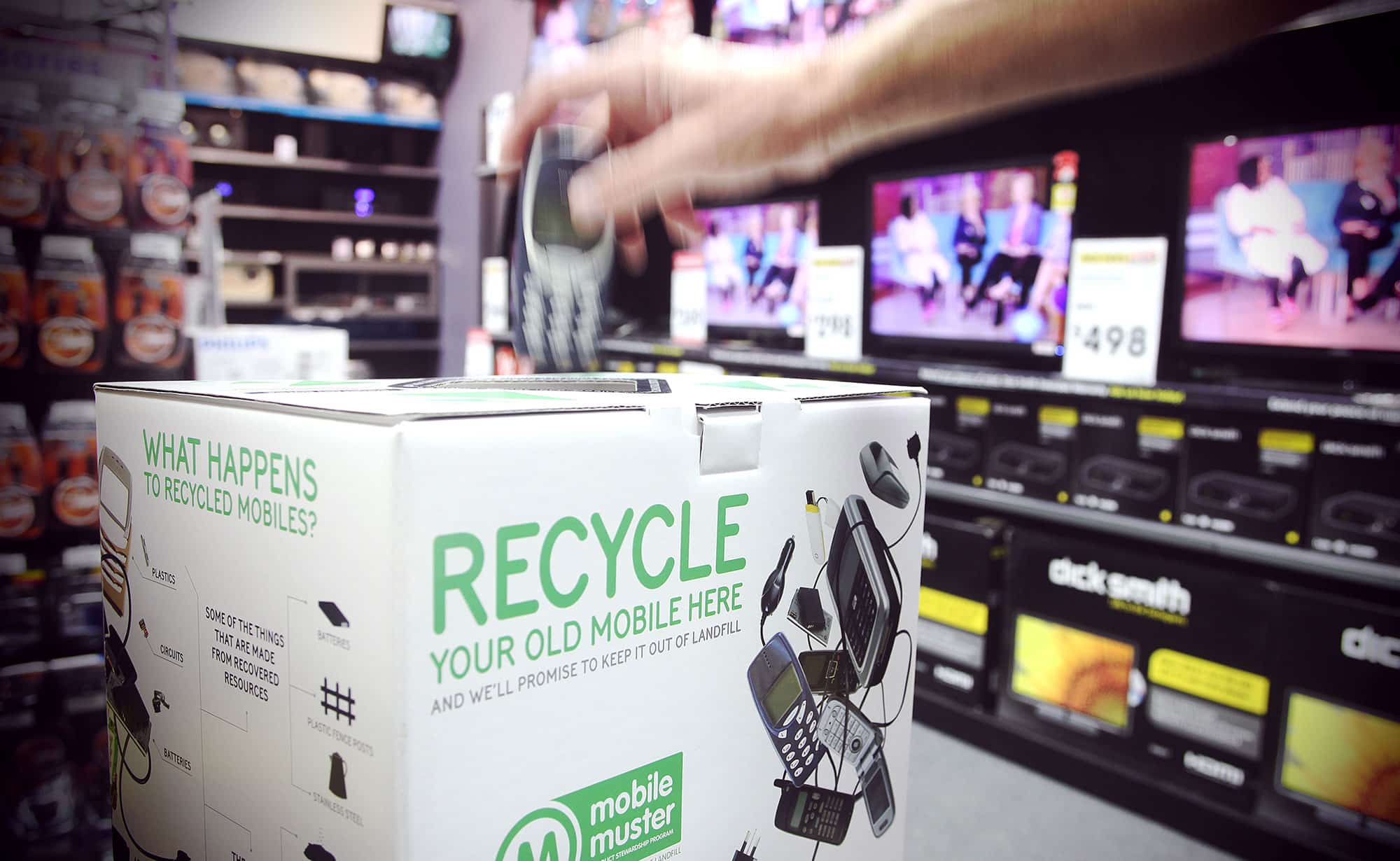 Mobile Muster phone recycling Mobile Muster phone recycling