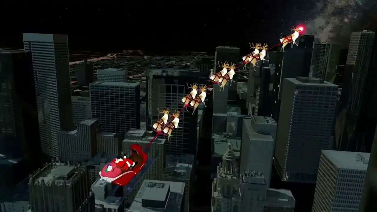 track santa on the app