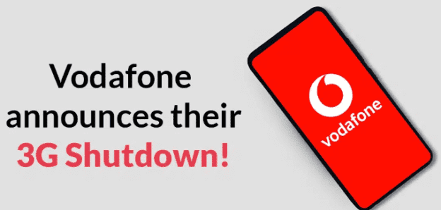 vodafone 3g network shutdown
