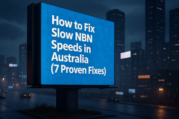 how to fix slow NBN 7 proven fixes