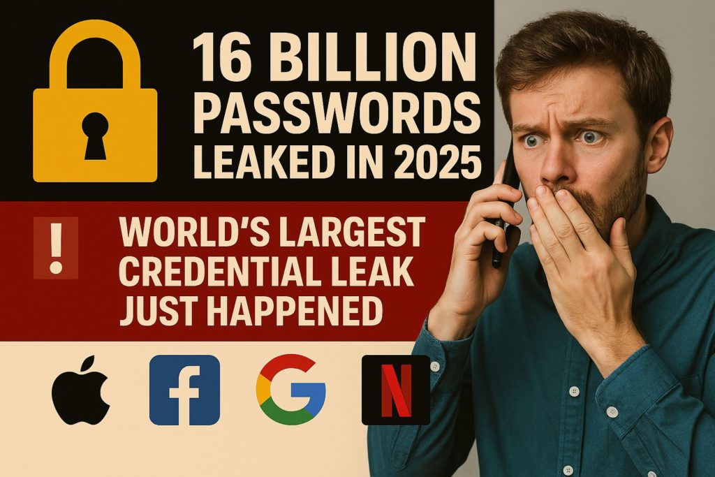 16 billion password leaks june 2025