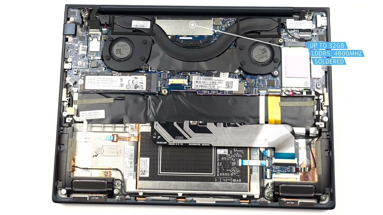 HP DragonFly Motherboard Repair and SSD Upgrade