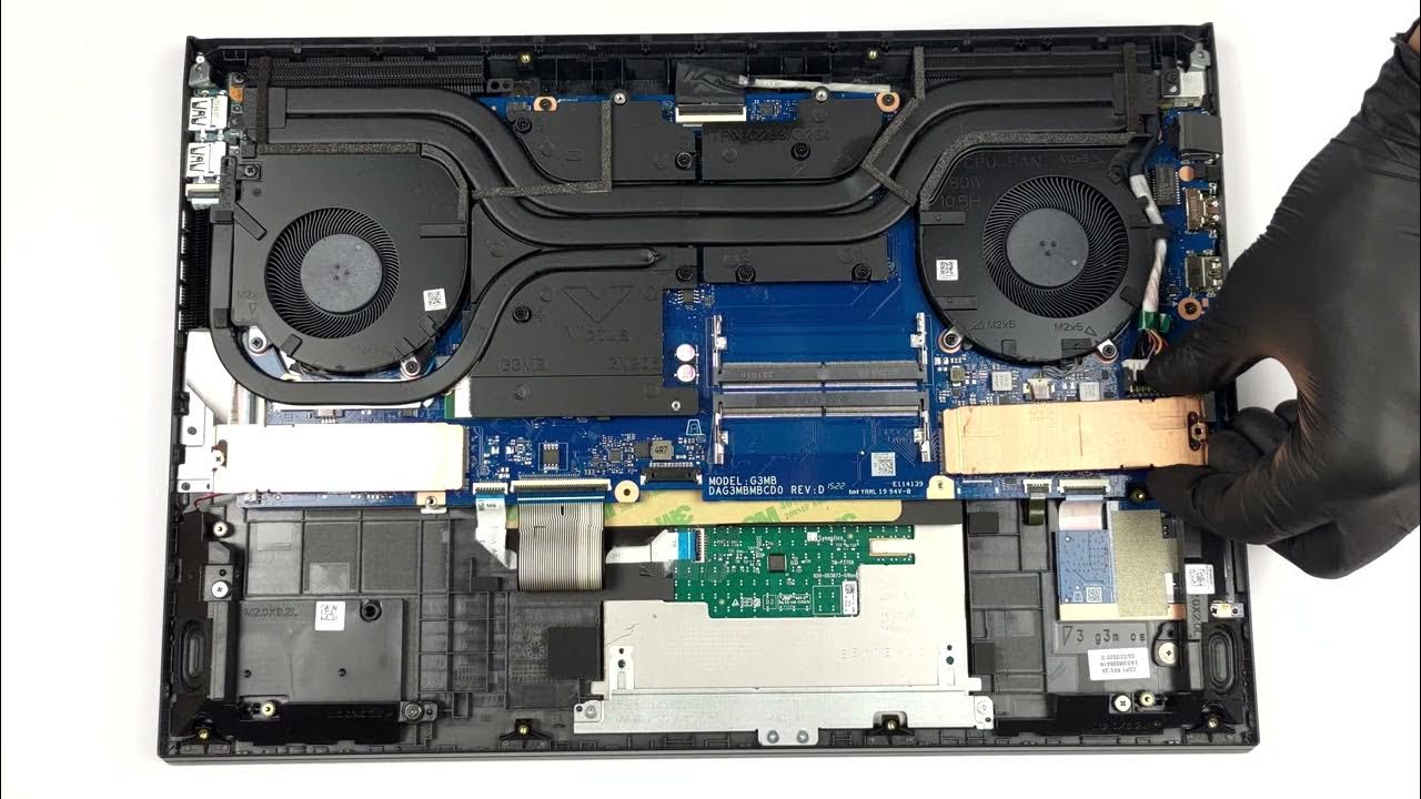 HP Victus Motherboard Repair and SSD Upgrade